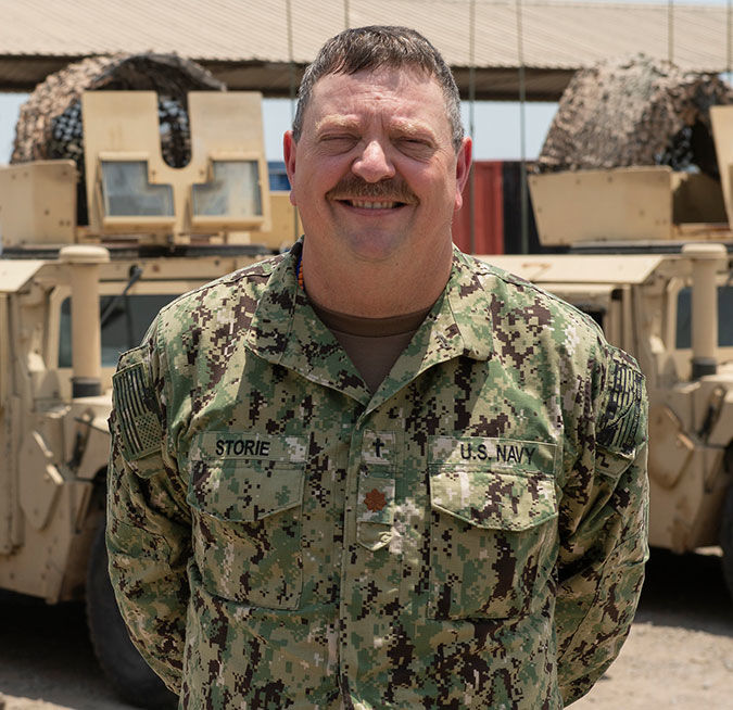 James Storie deployed to Horn of Africa